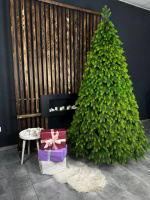 Royal VIP 1,80 м Зелена із Салатовими Кінчиками Штучна Лита Ялинка Віп Роял 180 см