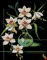 Схема для вышивки Магия орхидеи
