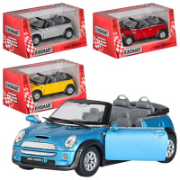 Машинка инертная Kinsmart Mini Cooper KT5089W 12.5 см