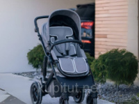 Підкладка для коляски та автокрісла FreeON, grey - white
