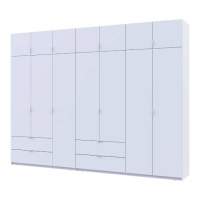 Шкаф для одежды Doros Лукас Белый 3+4 ДСП 315х50х240 DRS-011689 (42005134)