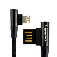 Кабель iEnergy CA-17, Lightning, 1m, 2.4A, Black