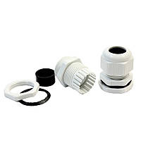 TENCE PG-21 Кабельні гланди IP54 гермоввод для щитка з контргайкою  і гумовою прокладкою