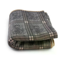 Електропростирадло Electric Blanket 150×120 см з підігрівом, сіре картате • Електричне простирадло Electric Blanket 150×120 см з 2 режимами для...