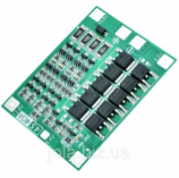 Контроллер BMS 4S 40A с балансировкой для литиевых аккумуляторов 18650 16.8V