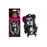 Ароматизатор Aroma Car Cellulose Dia De Los Muertos - Diamond Girl Blue сухий
