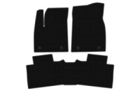 Резиновые коврики Carsuit (Hybrid, Черные) для MG HS 2024- гг