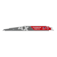 Полотно для шабельних пил TCT AX FANG TIP MILWAUKEE, 230х5мм, (деревина з цвяхами) (заміна на 48475226)