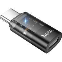 Адаптер Hoco UA36D Type-C to Lightning Black (Код товару:42015)