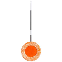 Швабра с телескопической ручкой и круглой сменной насадкой для уборки плитки, ламината и линолеума HP-35015-36