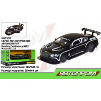 Металлическая машинка Автопром 68353В Bentley Continental GT3, масштаб 1:32