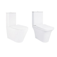 Акційний набір: Унітаз підлоговий Scorpio Ultra Quiet QT14222125AUQW + Унітаз підлоговий Kalao Rimless QT08221213A W