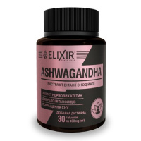 Таблетки ASHWAGANDHA от стресса и тревожности №30 Эликсир
