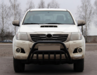 Кенгурятник WT002 Black (нерж.) для Toyota Hilux 2006-2015 гг
