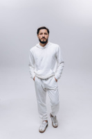 Костюм чоловічий (unisex) білий двохнитка