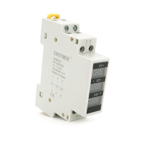 Трехфазный цифровой многофункциональный измерительный прибор на DIN-рейку, 80-500V, 18х66х81 mm