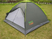 Палатка трехместная однослойная Green Camp 1012
