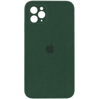 Чохол Silicone Case Square Full Camera Protective (AA) для Apple iPhone 11 Pro Max (6.5«), Зелений / Cyprus Green - купити в SmartEra.ua