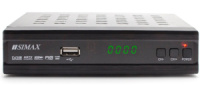 Ресивер (тюнер) IPTV DVB-T2 SIMAX Metal Blue/Silver KL1801