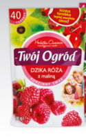 Чай фруктовый со вкусом малины и шиповника Tvoj Ogrоd 40 пак