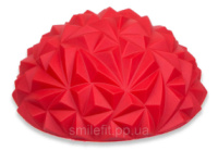 Напівсфера масажна кіндербол EasyFit Rif 16 см червона