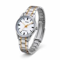 Жіночий годинник Casio LTP-V005SG-7A класичний на браслеті з мінеральним склом