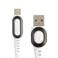 Кабель Konfulon DC01C, Micro, 2m, 2A, White
