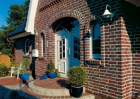 ​Отделка керамическими материалами фасада дома