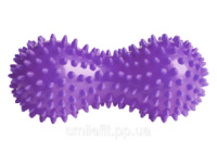 Масажний м'ячик EasyFit Goober з шипами фіолетовий