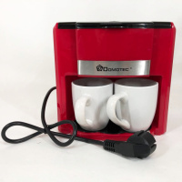 Маленькая кофеварка Domotec MS-0705, Маленькая кофемашина, HO-749 Кофемашина домашняя