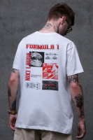 Оверсайз Футболка Without З Принтом Lauda White