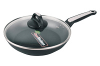 Сковорода антипригарна Maestro 240 мм з кришкою MR-1207-24 (MR-1207-24)