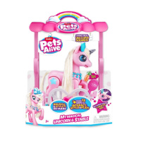 Интерактивный игровой набор Волшебный единорог в домике Pets Alive S2 9545 со светом и звуком