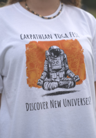 Футболка чоловіча Discover New Universes CYF розмір M біла