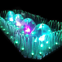 Aquaviva Фонтан музичний Aquaviva прямокутний (2х4 метри) 55 форсунок