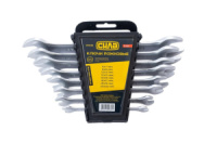 Набор рожковых ключей Сила - 8 шт. (6-22 мм) 1 шт.