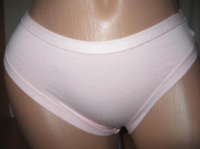 Трусики підліткові 95% коттон рожеві однотонні розмір М (42-44)