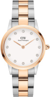 Часы Daniel Wellington DW00100359 Iconic Link Lumine 28 RG/S White