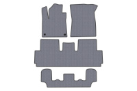 Резиновые Коврики Carsuit (Для Grand, 3 Ряда, Серый) для Citroen C-4 Picasso 2013-2022 гг