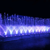 Aquaviva Фонтан музичний Aquaviva прямокутний (2х4 метра) 65 форсунок