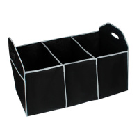 Органайзер складной в багажник автомобиля, 500x325х325mm, 3 отделения, Black