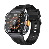 Чоловічий розумний годинник Modfit Carbon Blade Black з функцією дзвінків та захистом IP68