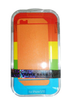 Защитная пленка Remax для iPhone 5/5S/5SE (front + back) Pure Sticker Orange