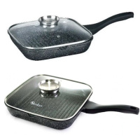 Сковорода-гриль Unique UN-4011 с крышкой 24см