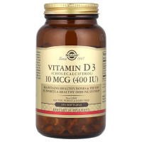 Solgar Vitamin D3 400 IU 250 рідких капсул