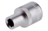 Головка шестигранная Intertool 8мм x 1/2« матовая (ET-2008)