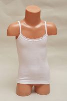 Майка для дівчинки Ozkan тонка бретель    р.  1-2, 3-4, 5-6, 7-8, 9-10, 11-12 роки    5шт