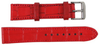 Жіночий ремінець для годинника Mykhail Ikhtyar Ш20 мм, червоний