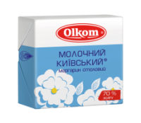 Маргарин Молочний Київський 70 % 200 гр Олком / Olkom
