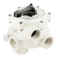 Кран шестиходовий Kripsol (1½«) VKN643.B (без муфт, бічне підключення)